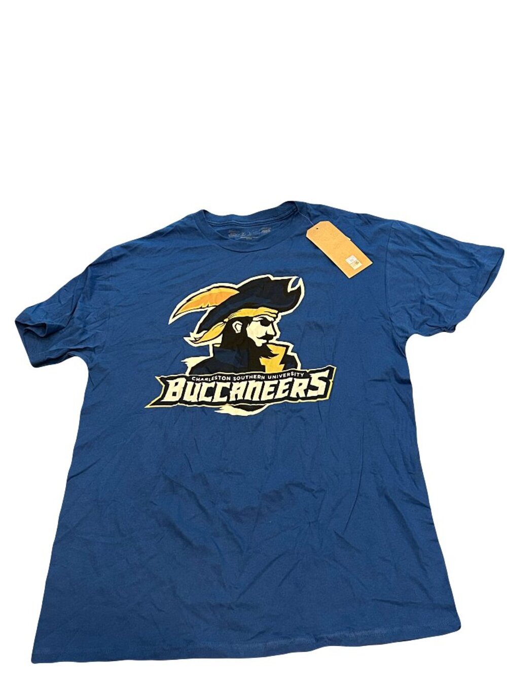 NWT Charleston Southern Buccaneers The Victory Royal Blue Logo T-Shirt